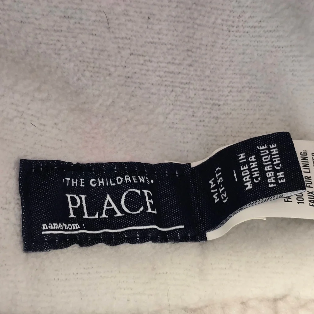 The‎ Children’s Place Buffalo Plaid Trapper Hat Sherpa 2T-3T
